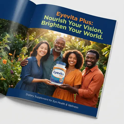 Eyevita Plus: Vibrant & Sharp Health & Wellness Ad