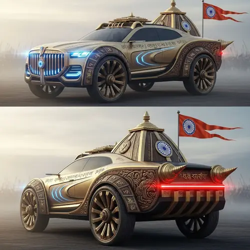 Vyom-Ratha: A Futuristic Mahabharata Vehicle Design