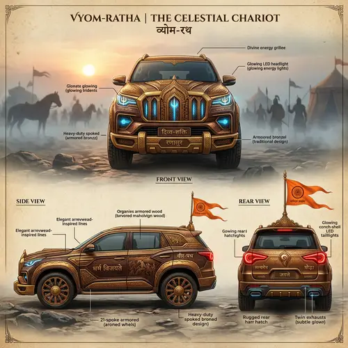 Vyom-Ratha: A Futuristic Mahabharata Vehicle Design