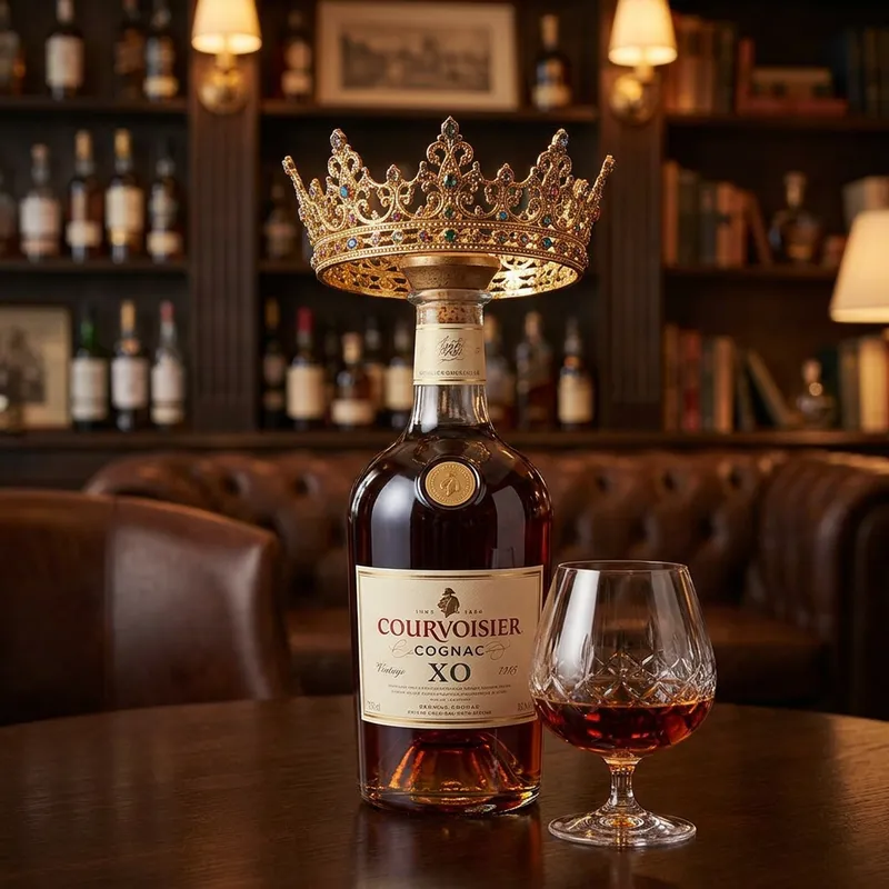 Cognac Bottle Crown Decoration