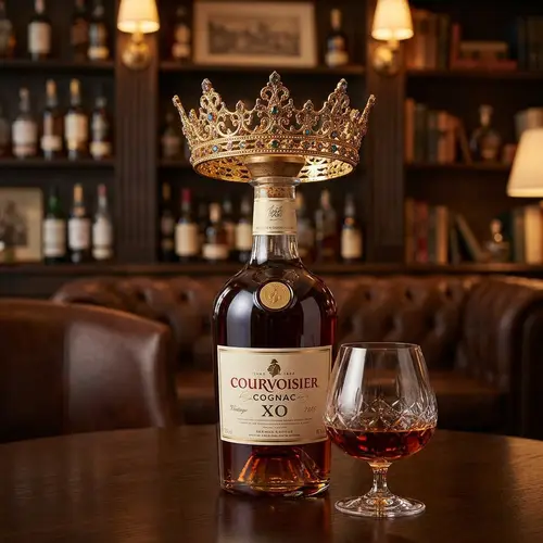 Cognac Bottle Crown Decoration