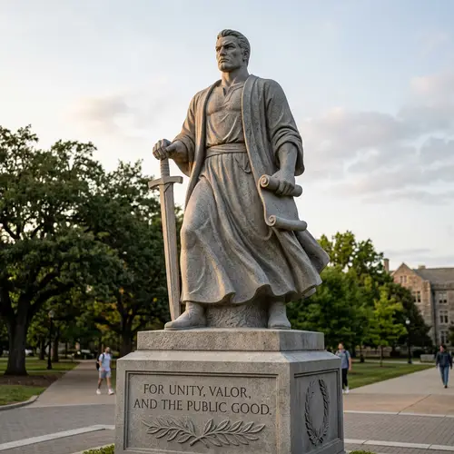 Heroic Monument: Symbol of Strength and Resilience