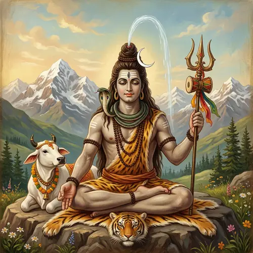 Hindu Deity Shiva: Symbolism and Iconography
