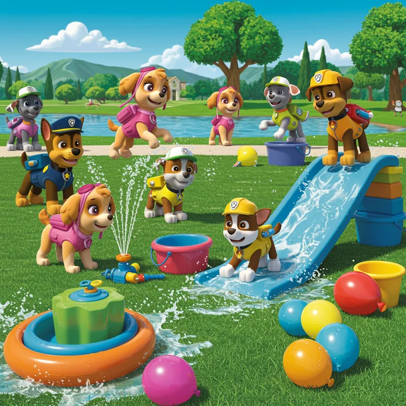 Paw Patrol Water Games Fun for Kids