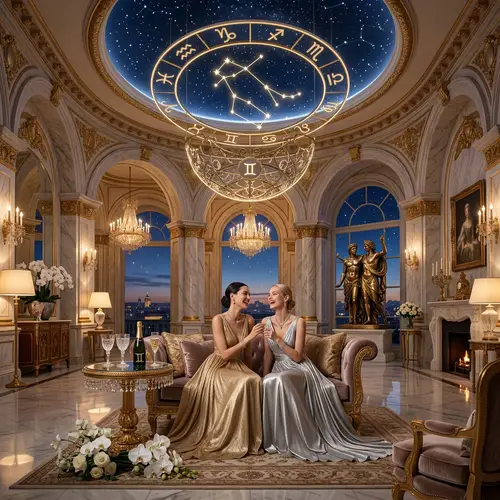 Gemini Luxury Photography: Celestial Elegance