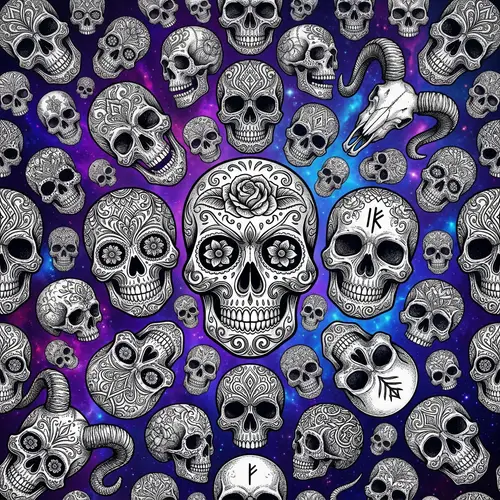 Skull Wallpaper Collection | Unique Skull Designs