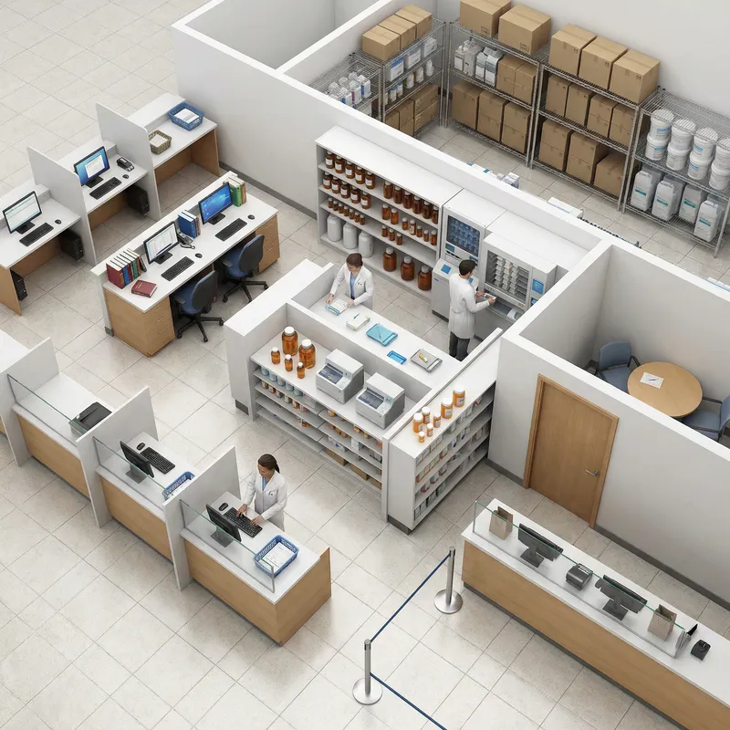 Efficient Pharmacy Layout: Optimize Service Flow Efficient Pharmacy Layout: Optimize Service Flow