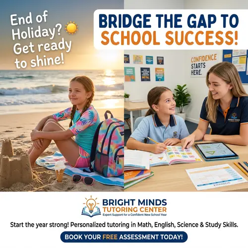 Back to School Promotion for Tutoring Center