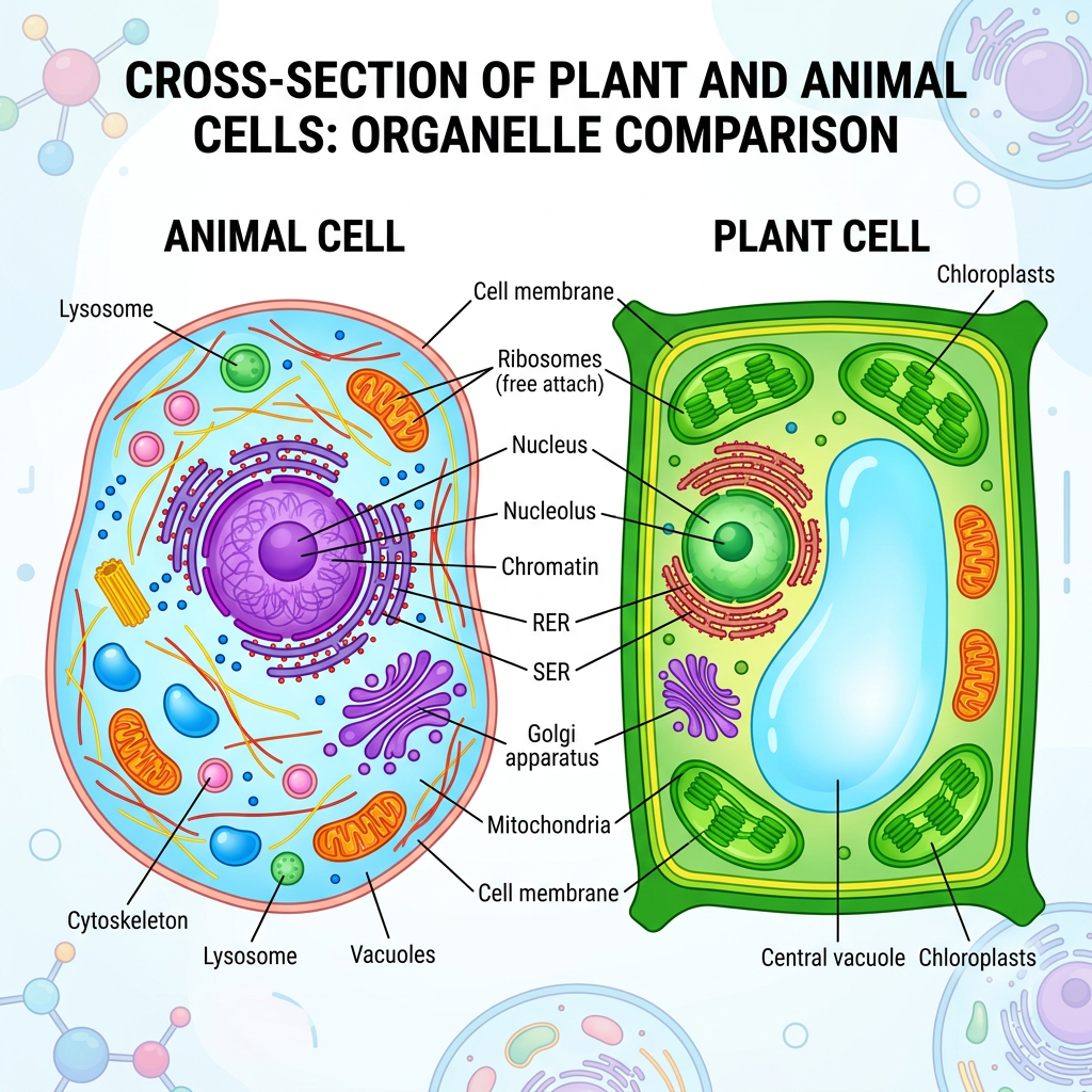 Comparing Animal and Plant Cells