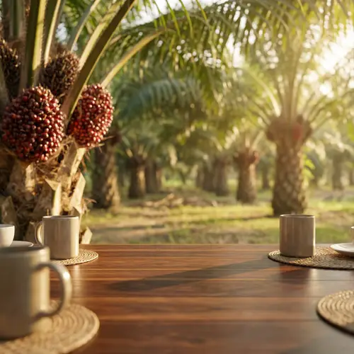 Stunning Palm Oil Plantation Photography