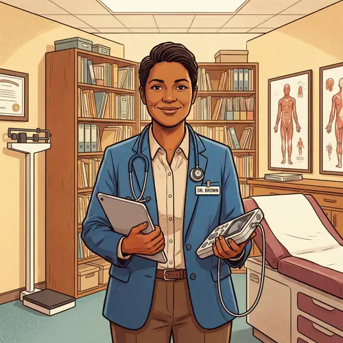 Dr. Browns | Professional & Skilled Medical Expert Illustration