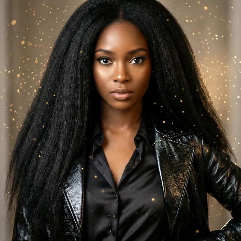 Elegant Model with Striking Black Hair in 4K Elegant Model with Striking Black Hair in 4K