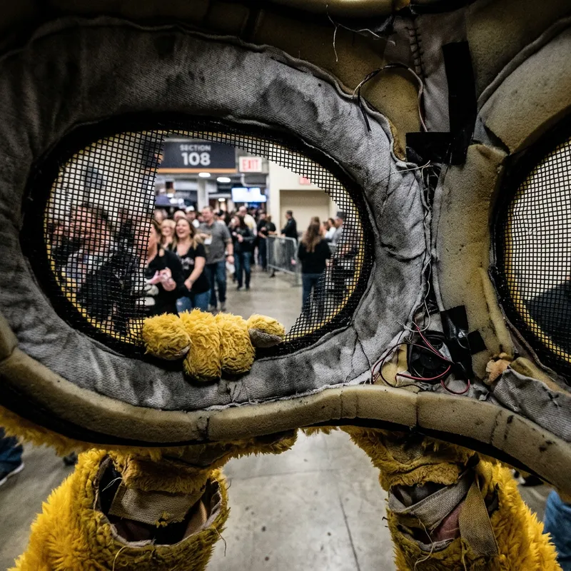 Inside the Female Mascot Costume: Detailed View