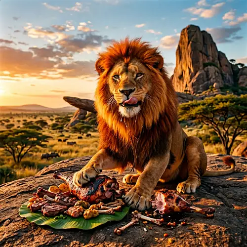 Simba the Lion King: A Gourmet Adventure