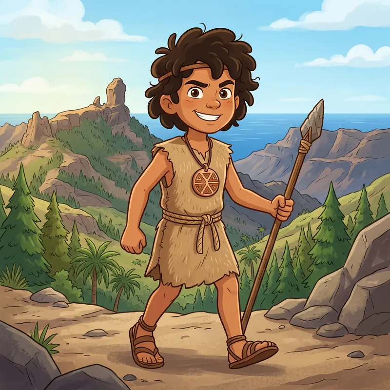 Doramas: The Brave Kid Adventurer from Gran Canaria