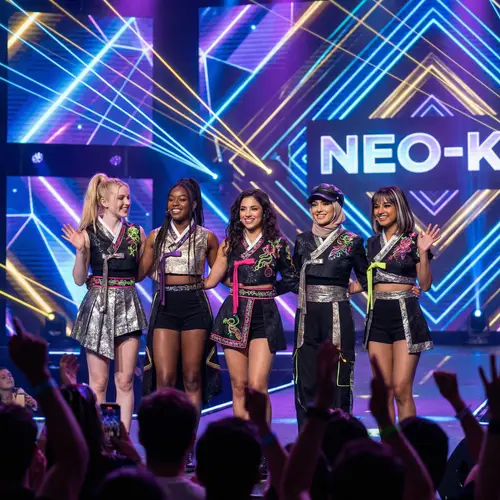 K-Pop Girl Group Concert Costume Design