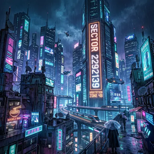 Explore Stunning Cyberpunk City Skylines