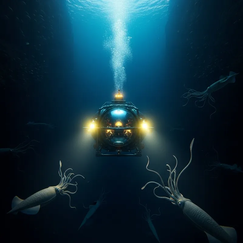 Abyssum: Submarine Descends into the Mariana Trench