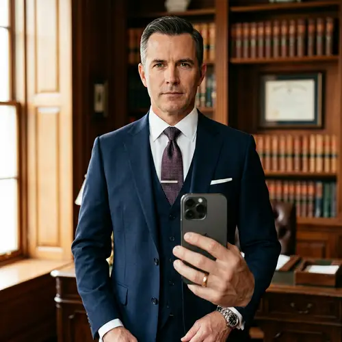 Formal Half-Body Self-Portrait in HD