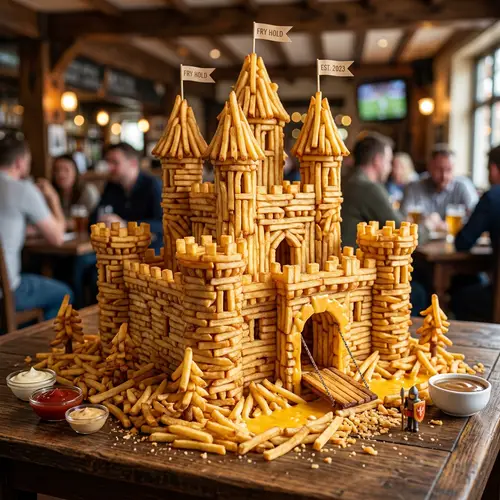 French Fry Castle: A Unique Culinary Delight
