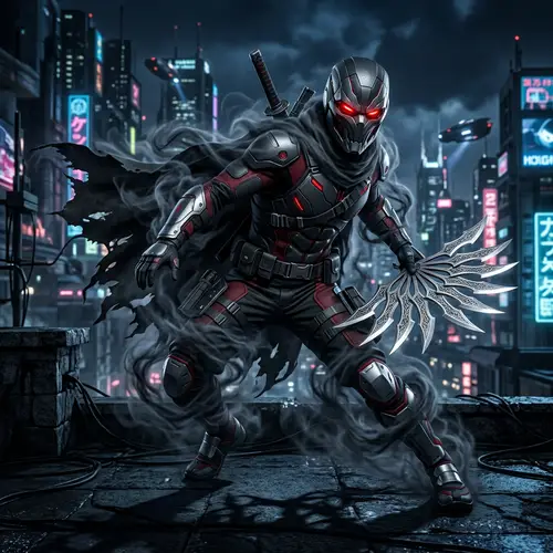 Hayabusa - Stealthy Ninja Warrior from Mobile Legends