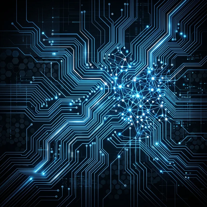 Abstract Circuitry Design for AI & Tech Abstract Circuitry Design for AI & Tech