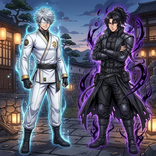 Gojo Satoru and Geto Suguru - Strength and Mystery in Anime Characters