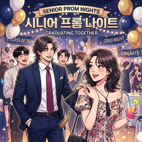 Graduation Party Manga Cover Art
