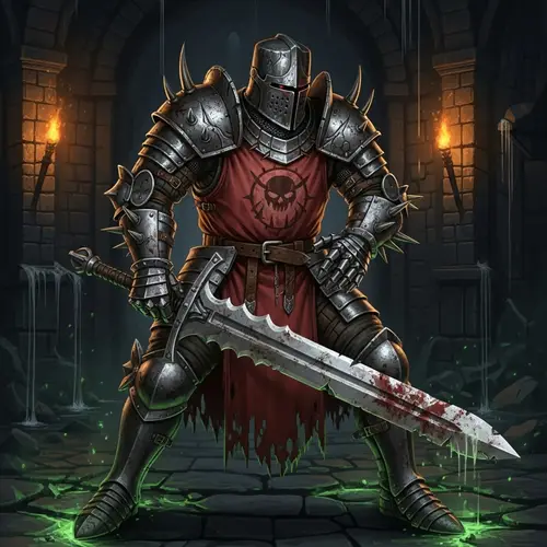 Medieval Knight Enemy Design for Games