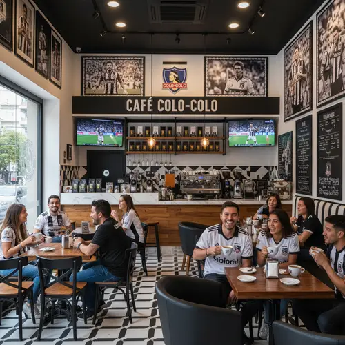 Colo Colo Coffee Shop: A Black & White Experience