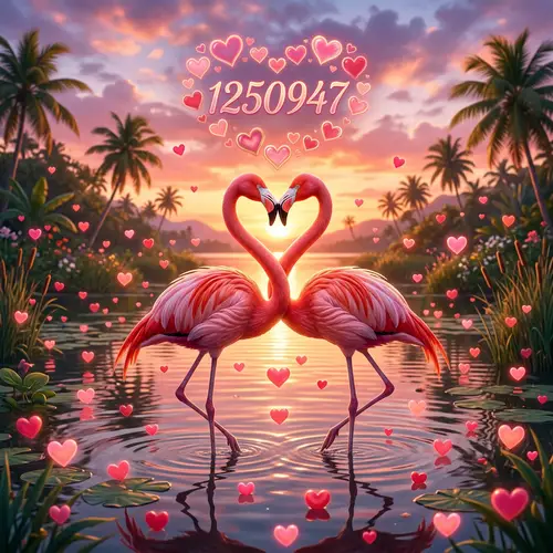Flamingo in Love: Heartfelt Romance