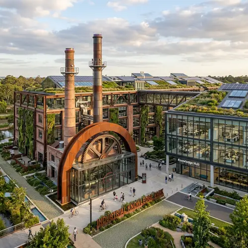 Industrial Knowledge Park: Timeless Fusion of Past and Future