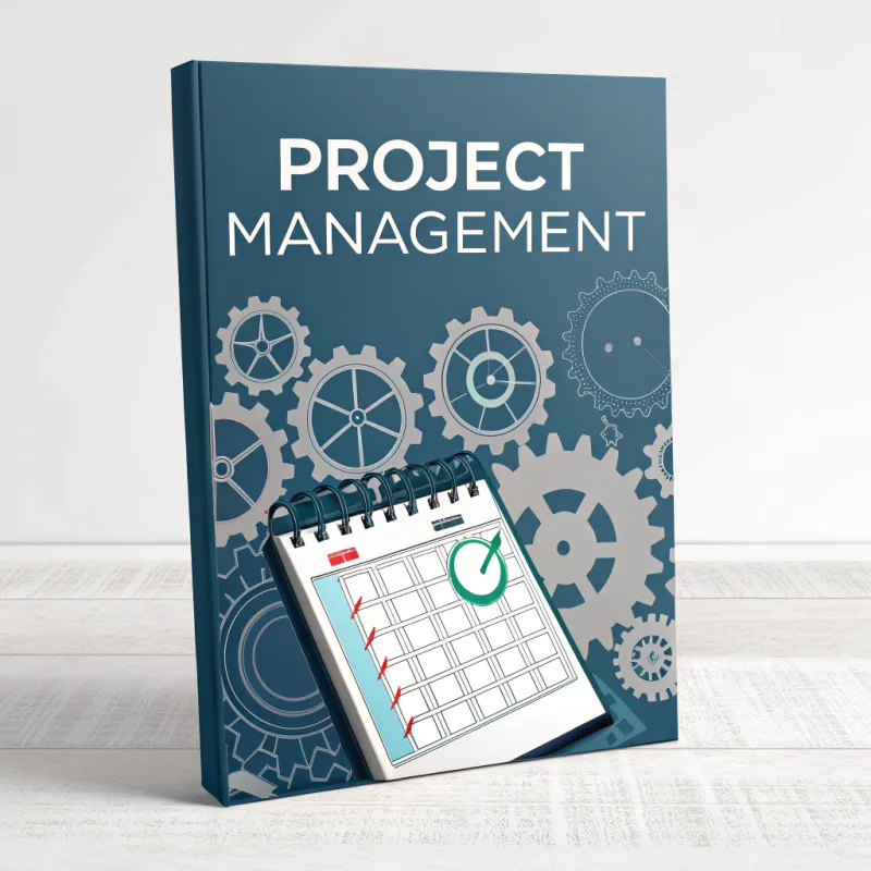 Project Management Book Cover Design