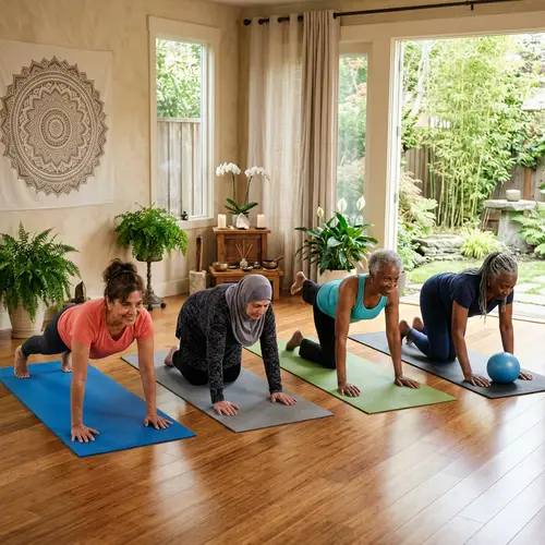 Senior Women Pilates: Wellness Yoga for Retirement Health