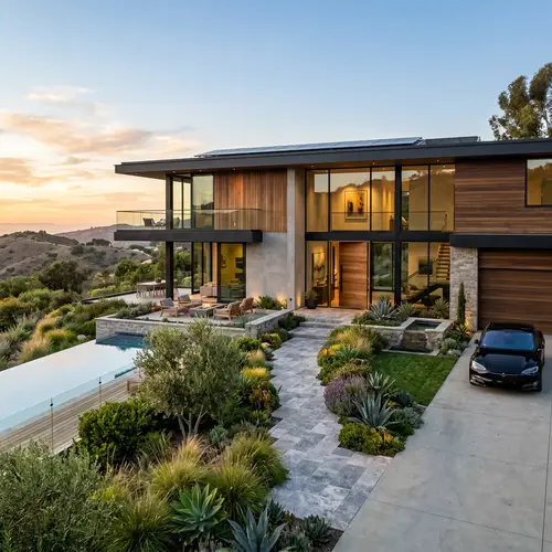 Modern Luxury Home Exterior Design