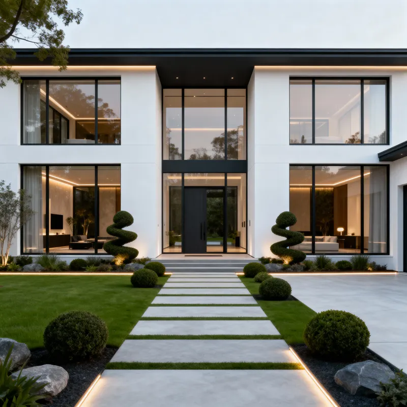 Modern Luxury Home Exterior Design