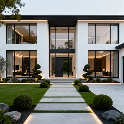 Modern Luxury Home Exterior Design