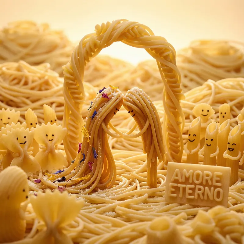 Enamored Spaghetti: A Magical World of Love Enamored Spaghetti: A Magical World of Love