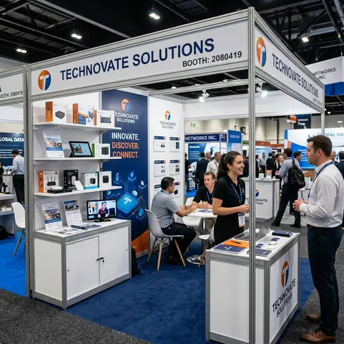 9 Sqm Shell Scheme Exhibition Booth with Open Sides