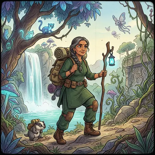 Adult Animated Disney Film: South Asian Protagonist Adventure