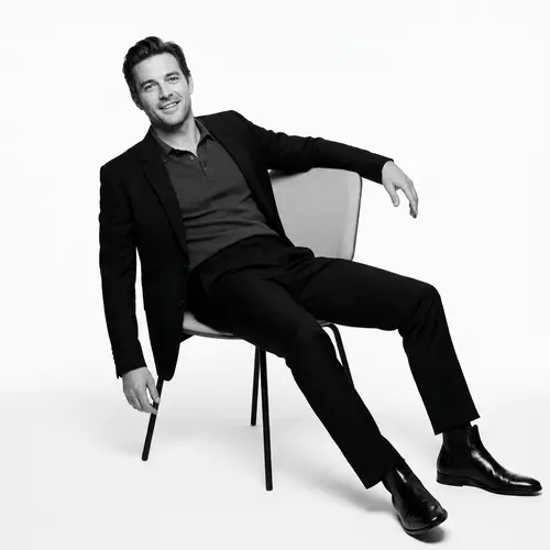 Striking Black and White Fashion Portrait