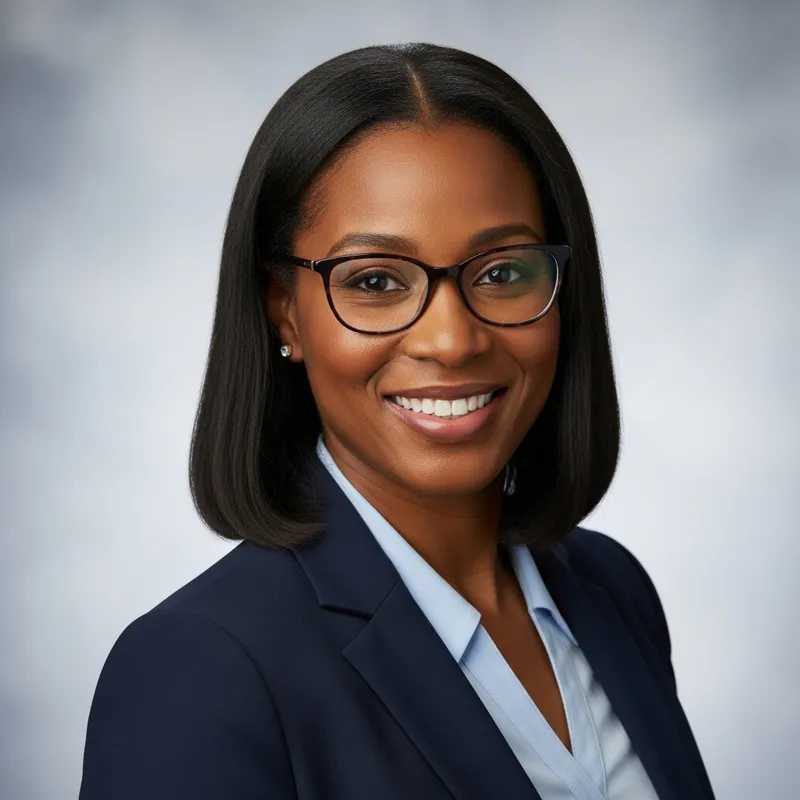 Professional Headshot for LinkedIn - Confident Black Woman