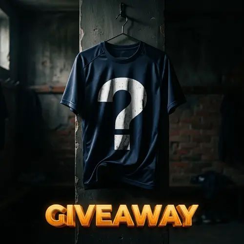Mysterious Football Shirt Giveaway - Win Now!