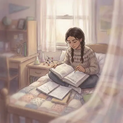 Innocent Chemistry Dreams of a Young Iranian Girl