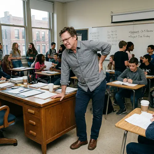 Relief for Busy Teachers with Back Pain