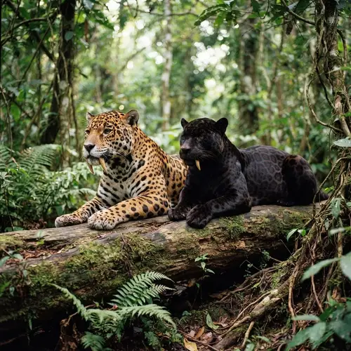 Modern Saber-Toothed Tigers, Jaguars & Black Panthers