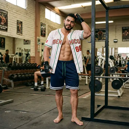 Muscular Mexican Bodybuilder Showcase