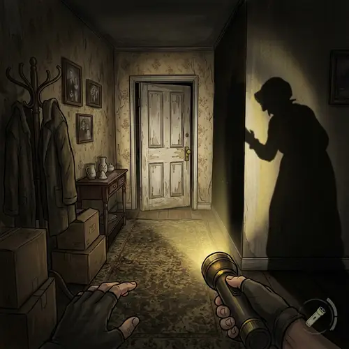 Escape Room Adventure: Thrilling Game Scene