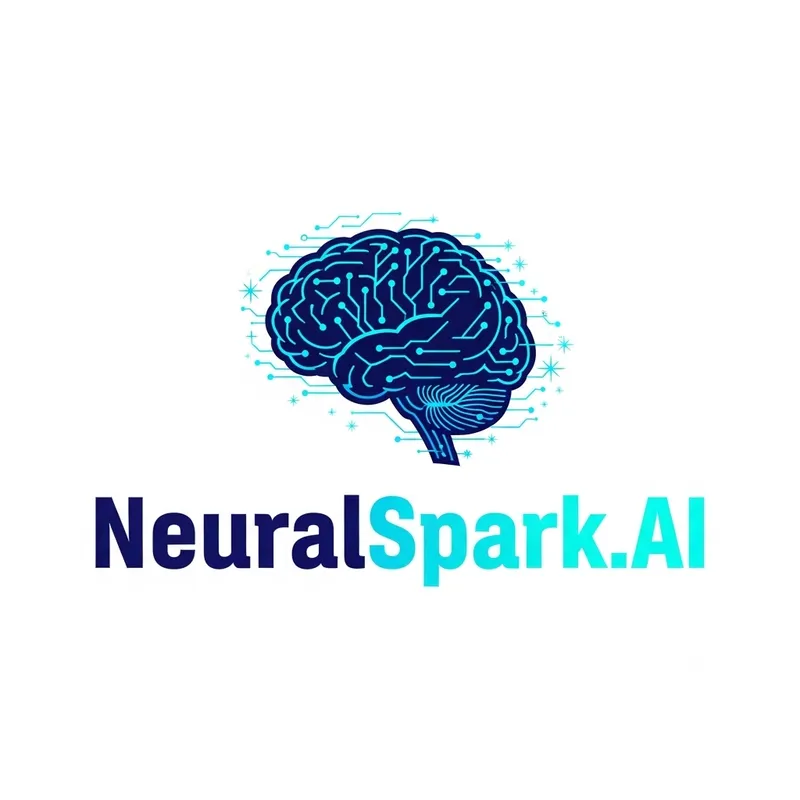 NeuralSpark.AI Logo Design - Futuristic & Bold
