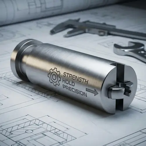 Clamping Cylinder Symbolism in Mechanical Engineering